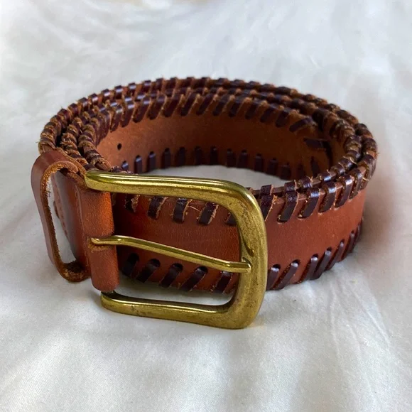 Linea Pelle | Accessories | Linea Pelle Vintage Belt Brown  display picture 3